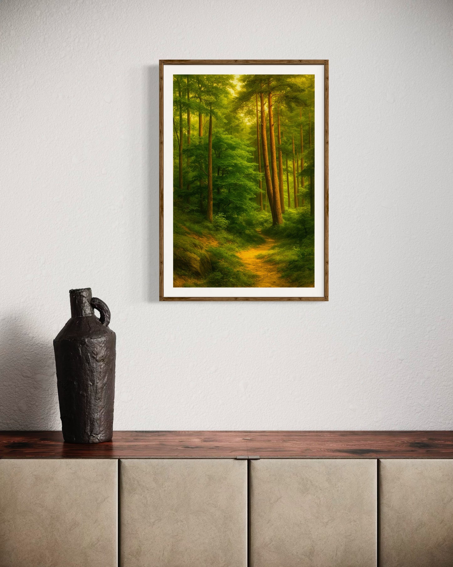 Forest of Becoming – Path to Your Inner Strength (Canvas Print)