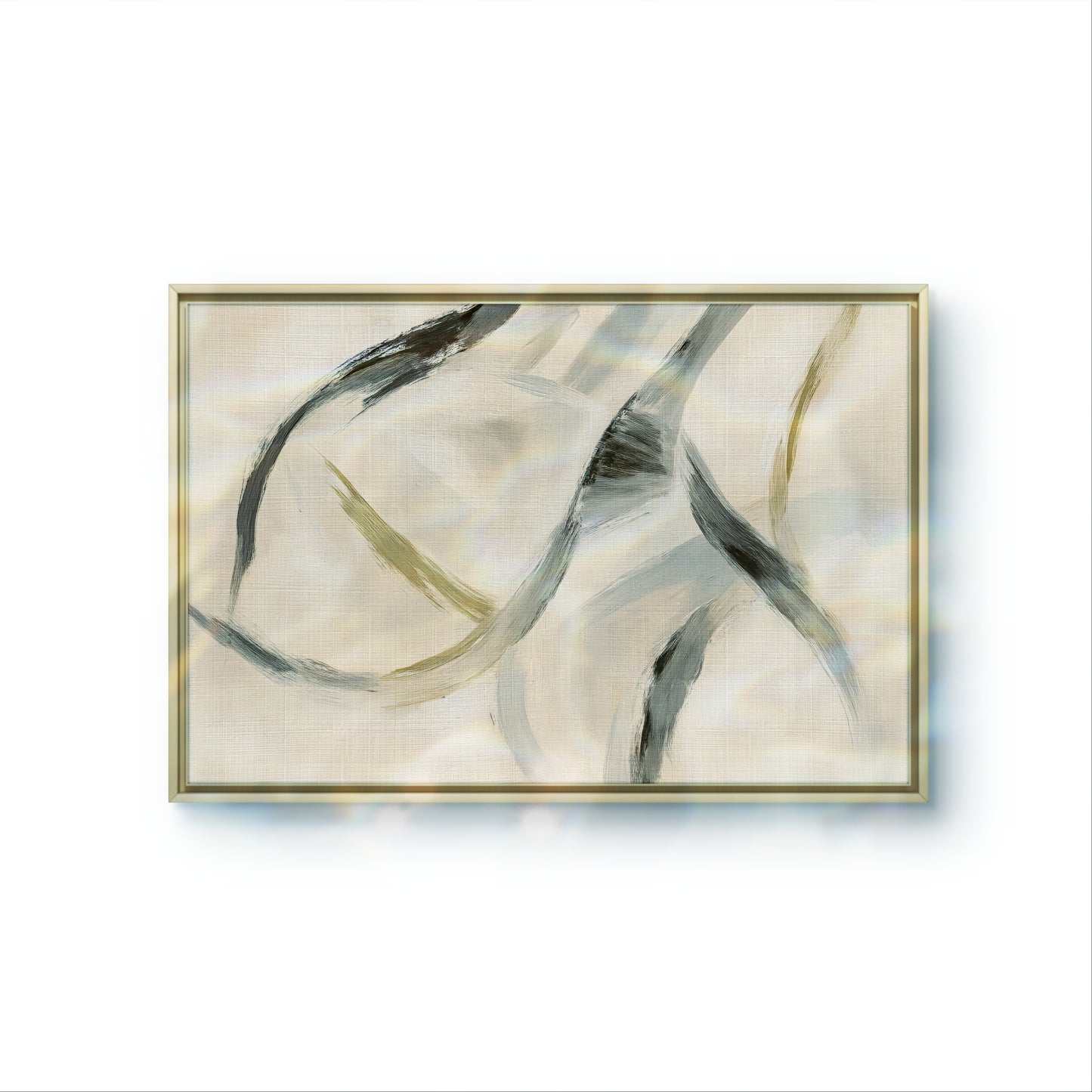 Waves of Serenity – Abstract Neutral Wall Art