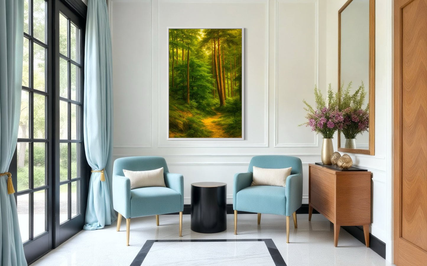 Forest of Becoming – Path to Your Inner Strength (Canvas Print)