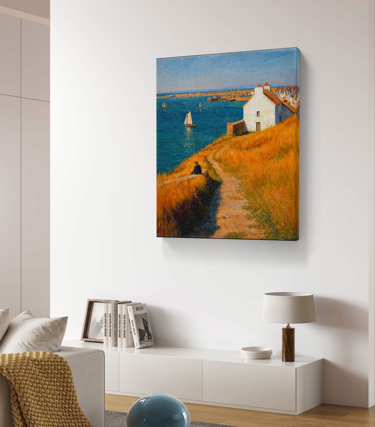 Golden Path to the Sea – Where Calm Meets Freedom