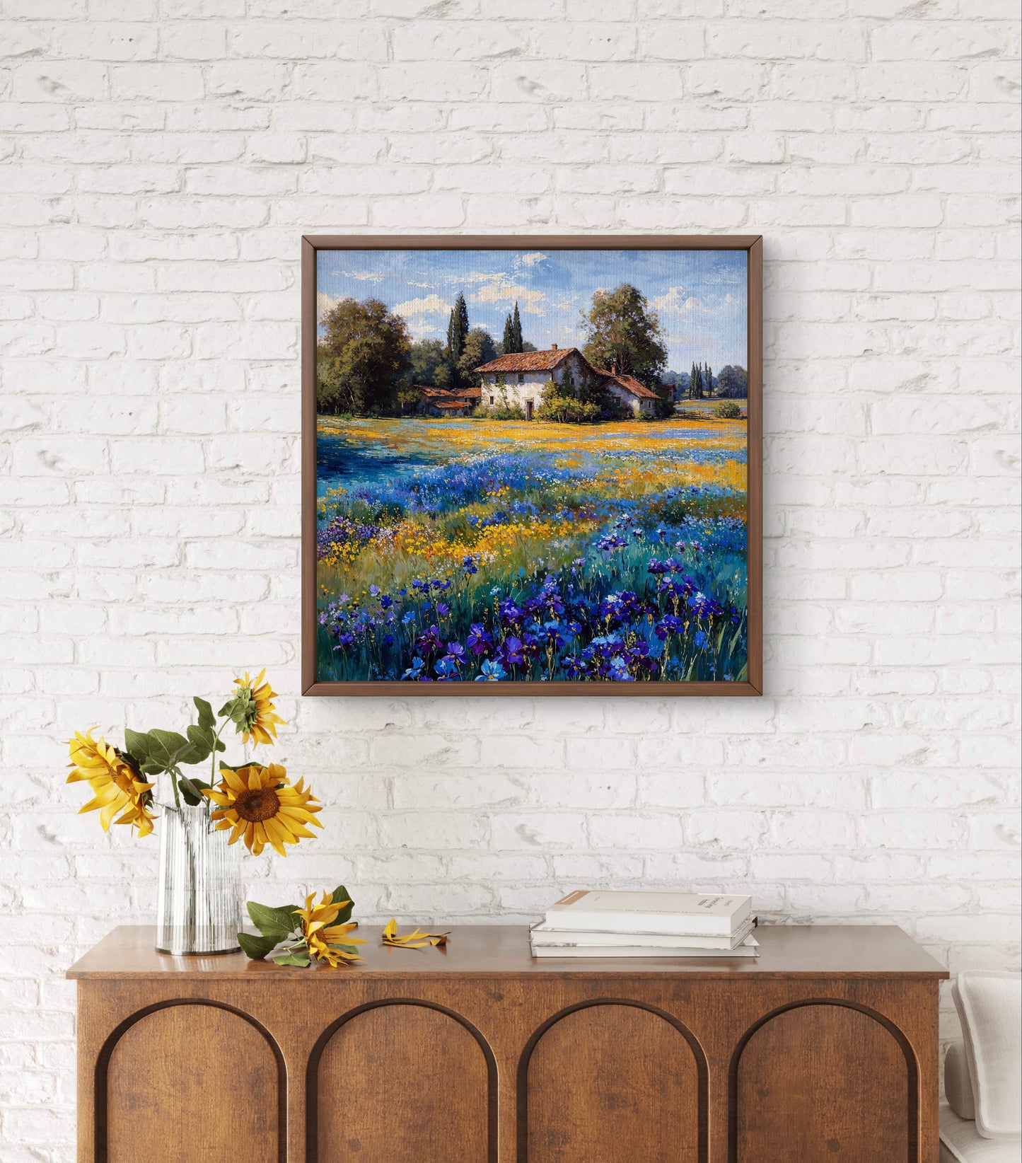 “Countryside Bloom – Fields of Serenity”