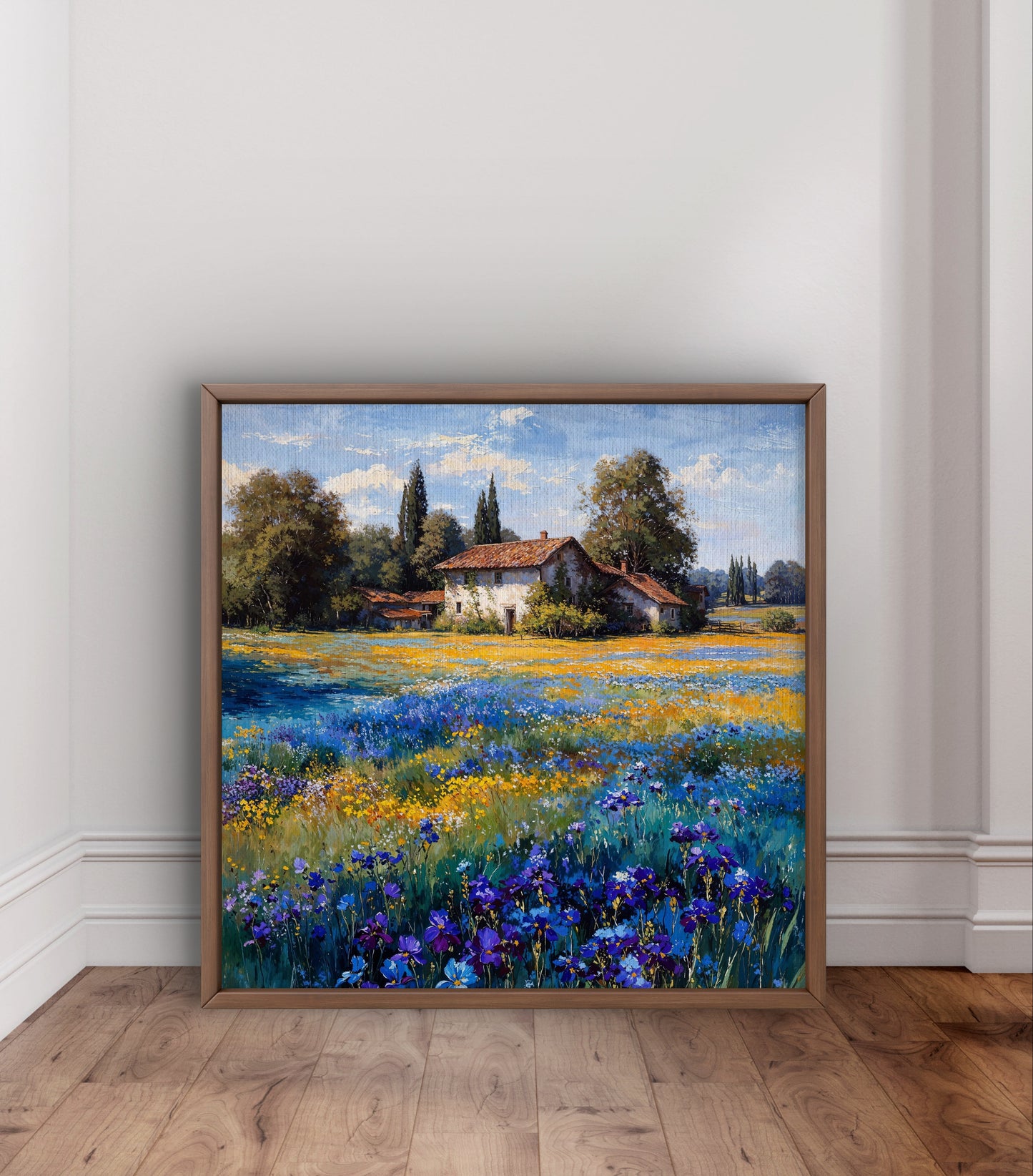 “Countryside Bloom – Fields of Serenity”