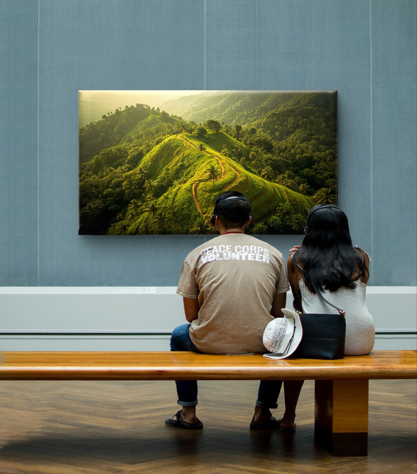 “Emerald Path — Journey Through the Green Hills”