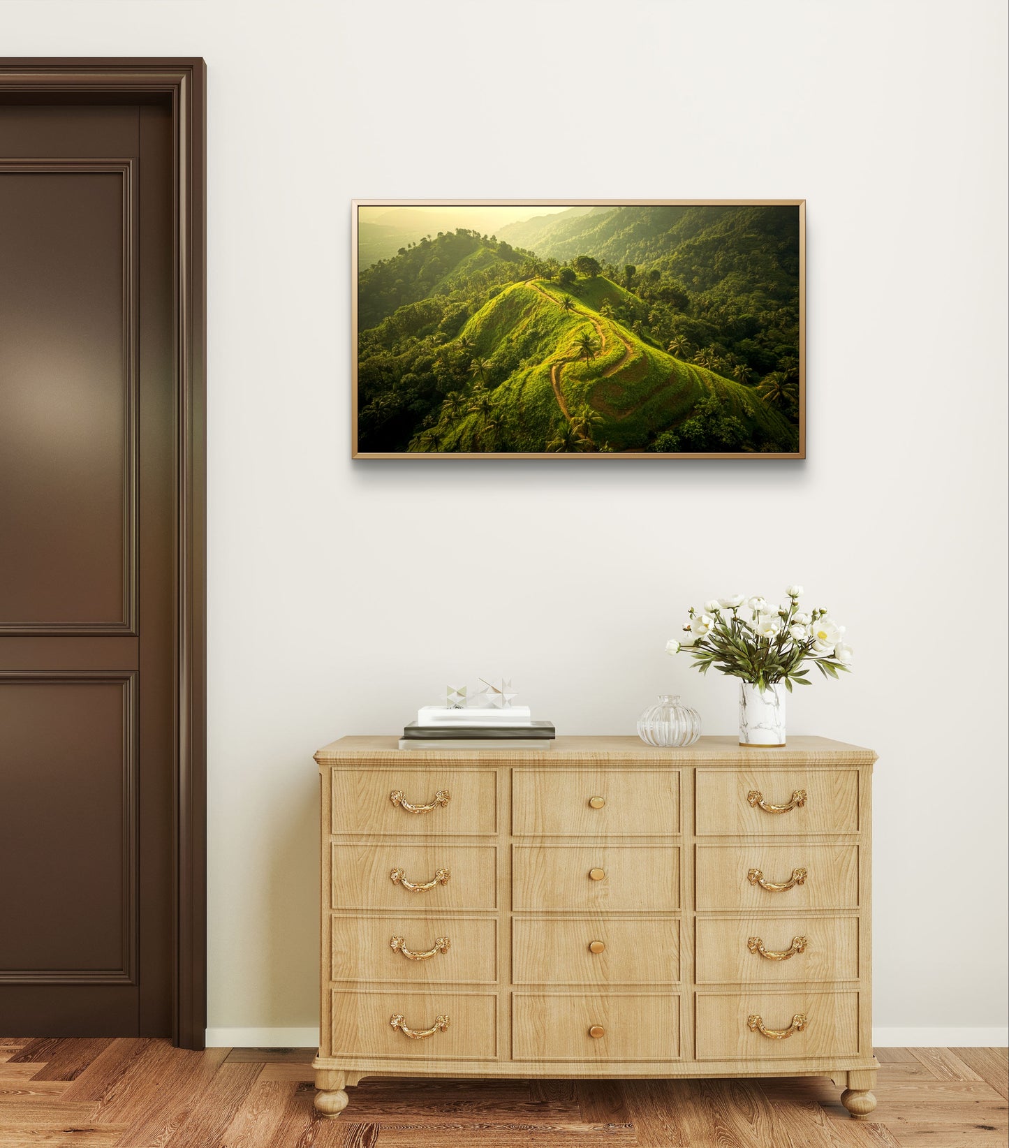 “Emerald Path — Journey Through the Green Hills”