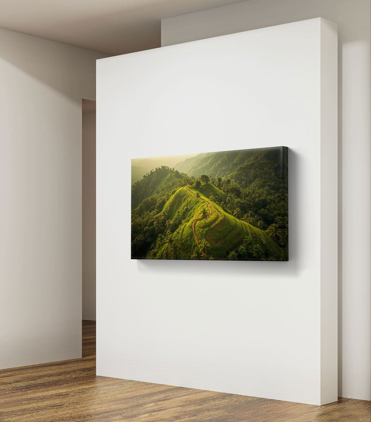 “Emerald Path — Journey Through the Green Hills”