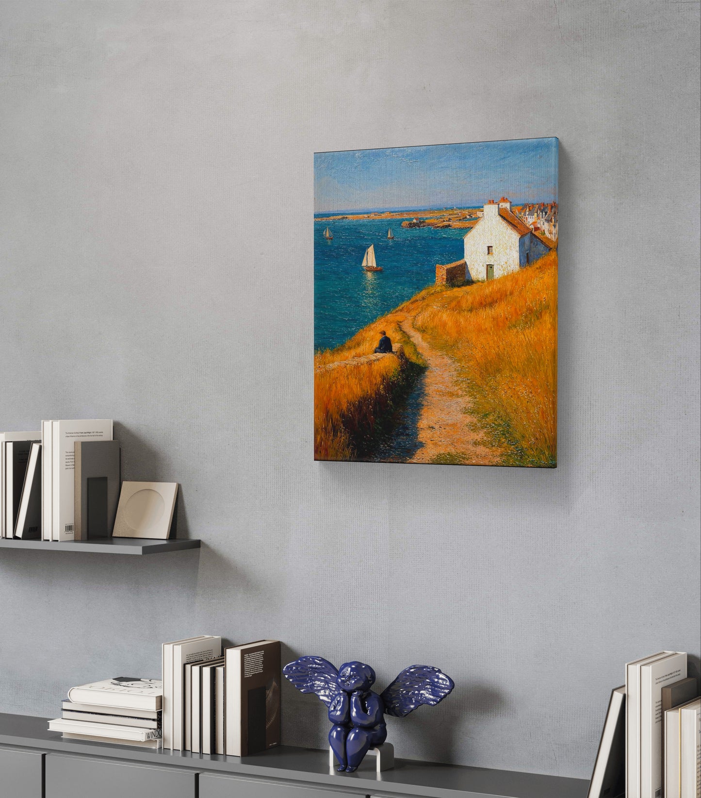 Golden Path to the Sea – Where Calm Meets Freedom