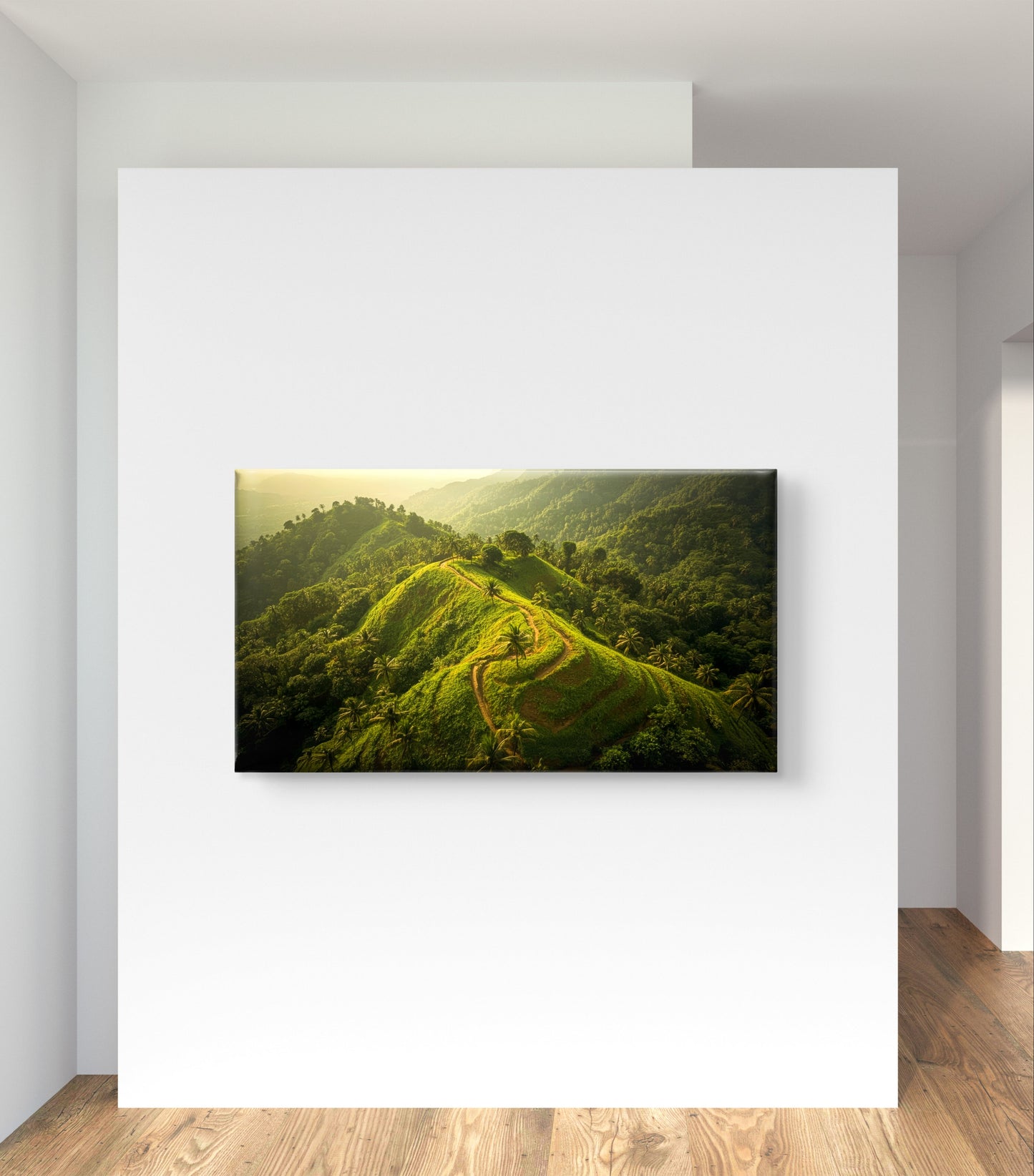 “Emerald Path — Journey Through the Green Hills”