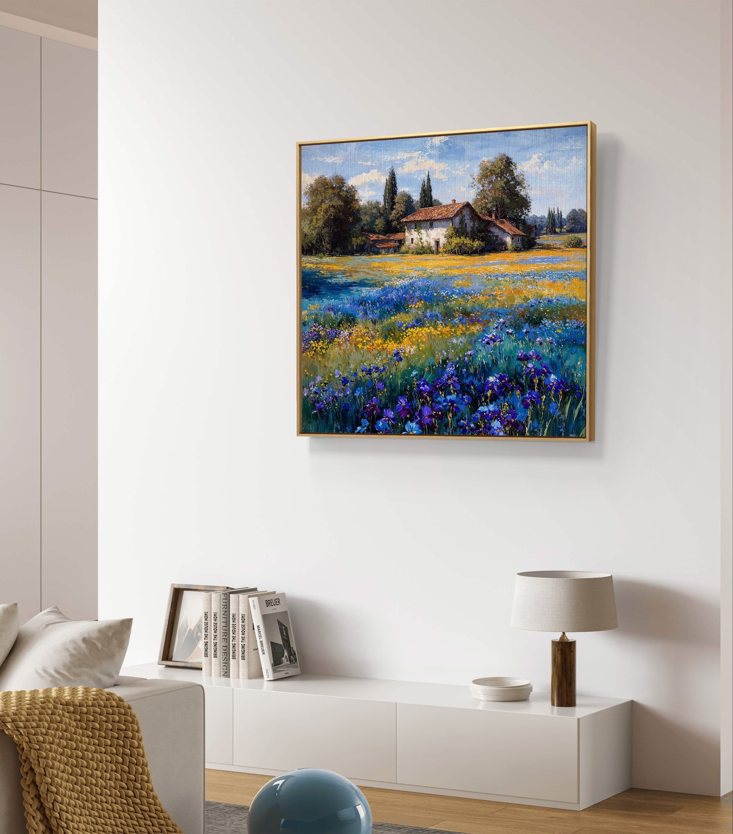 “Countryside Bloom – Fields of Serenity”