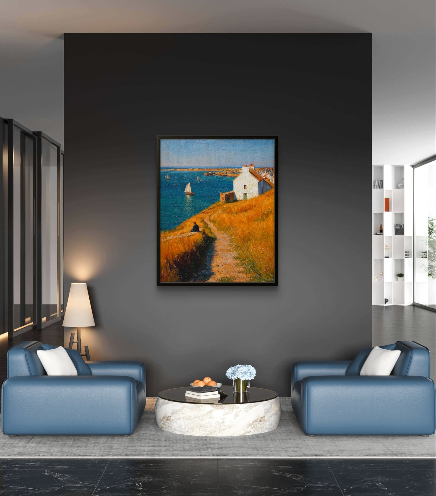 Golden Path to the Sea – Where Calm Meets Freedom