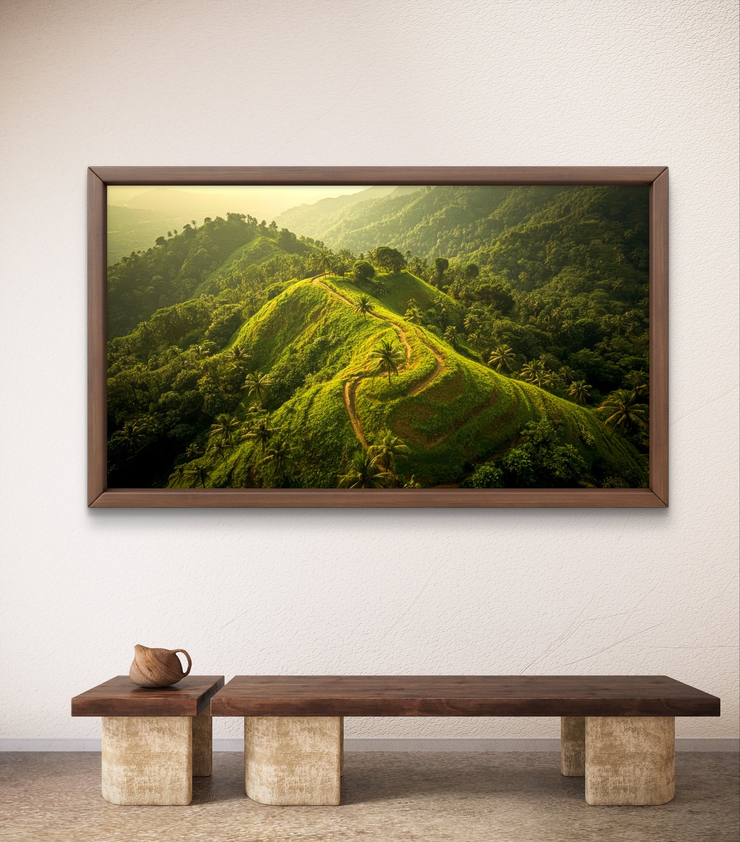 “Emerald Path — Journey Through the Green Hills”