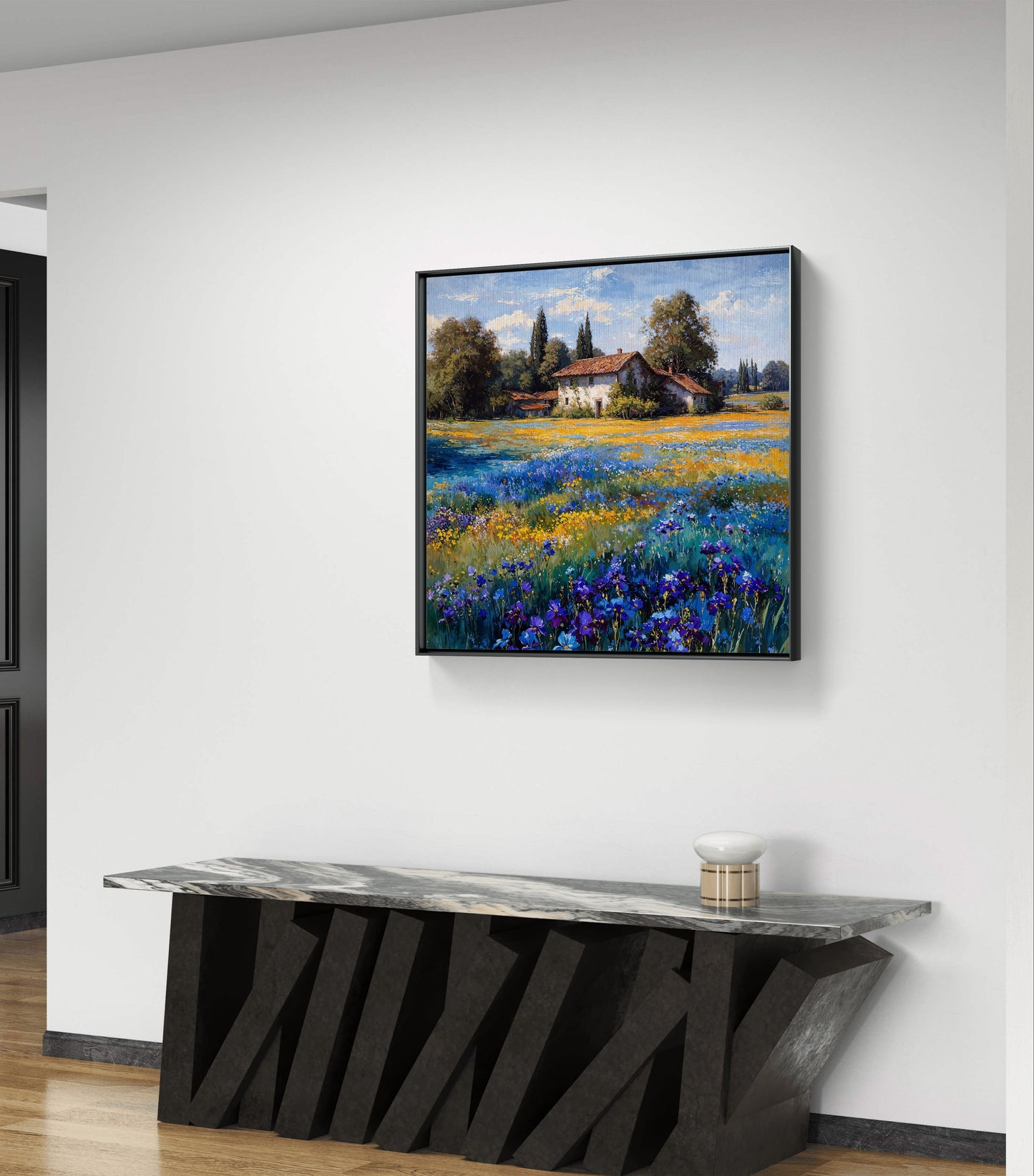 “Countryside Bloom – Fields of Serenity”
