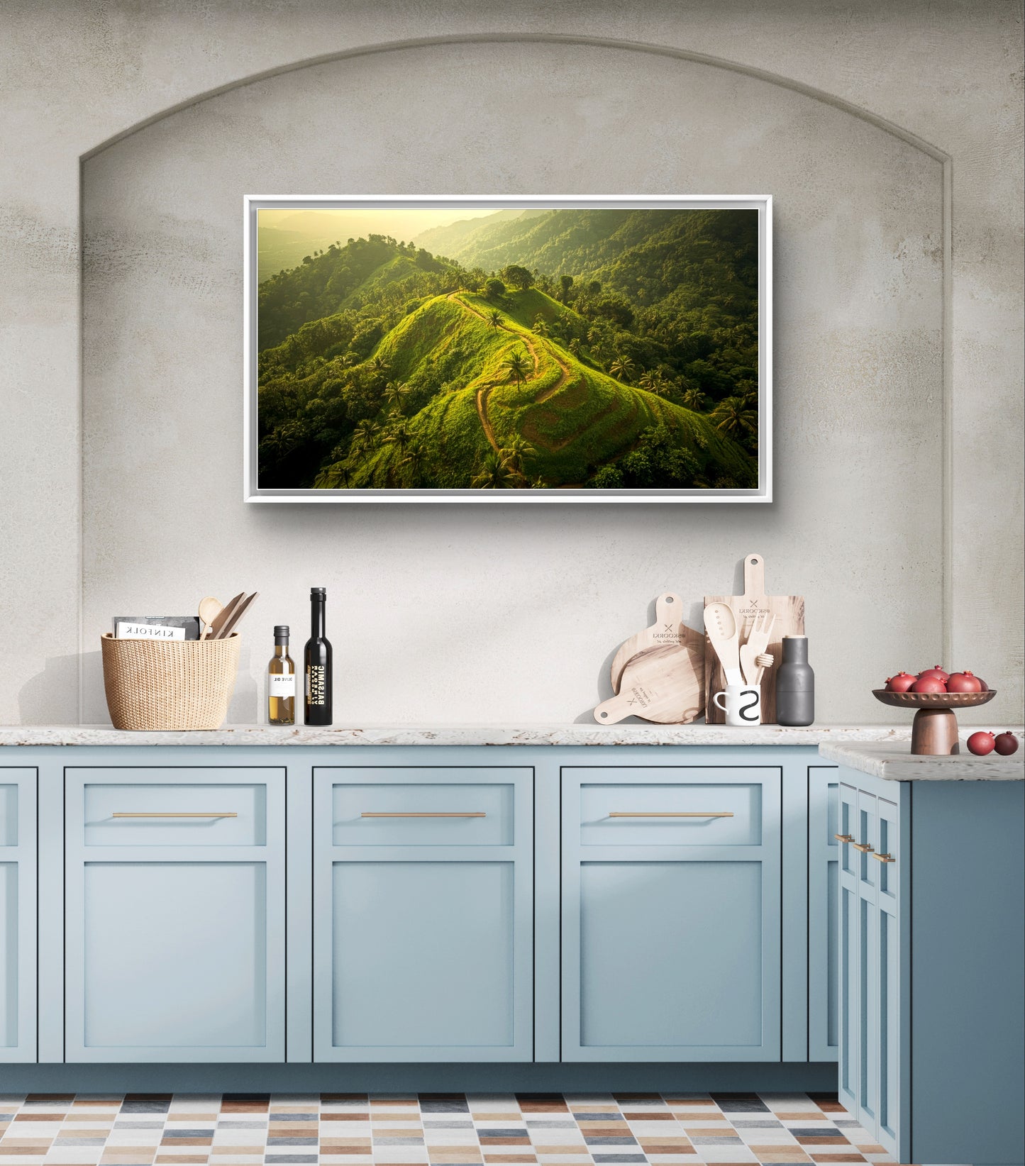 “Emerald Path — Journey Through the Green Hills”