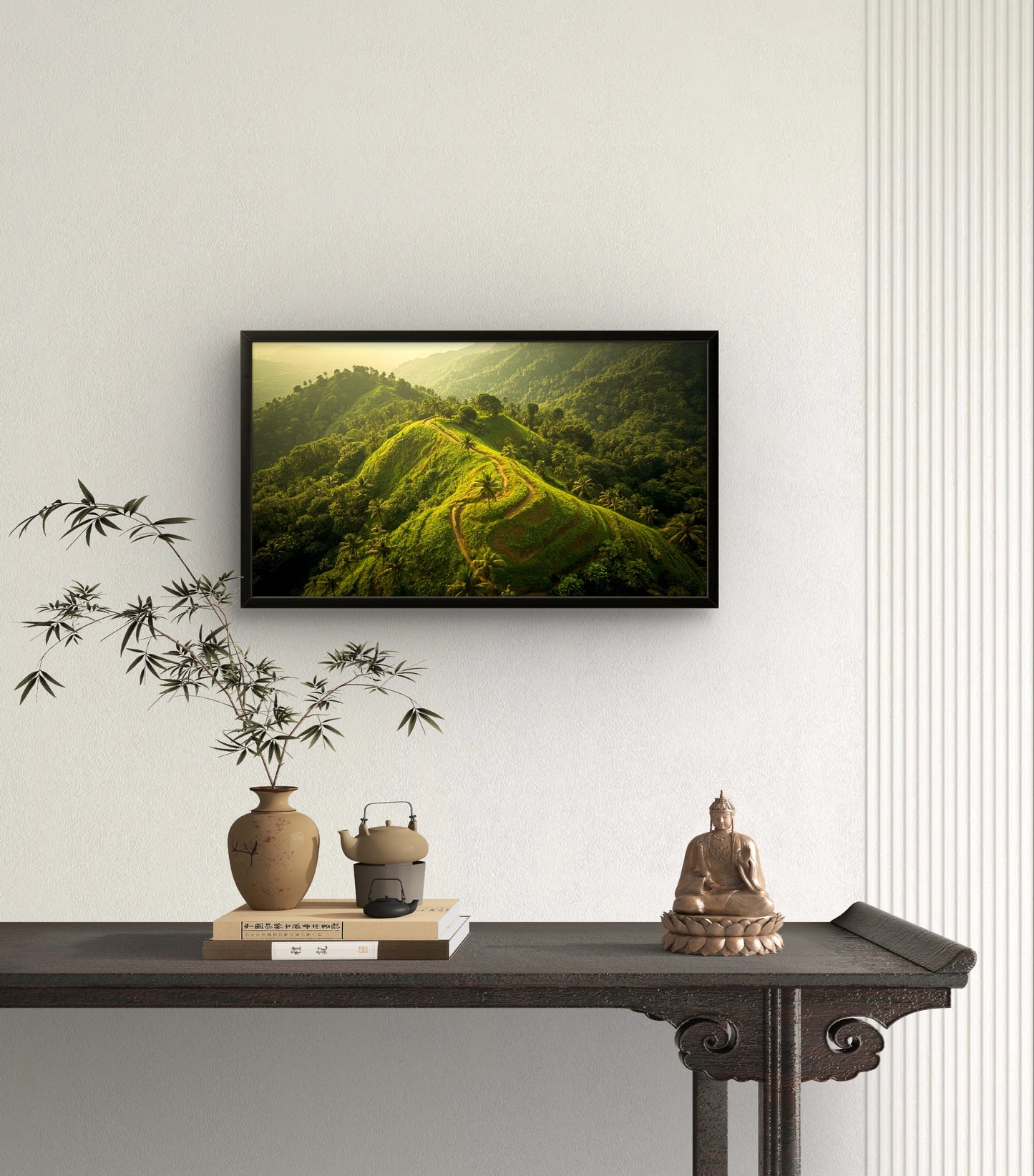 “Emerald Path — Journey Through the Green Hills”