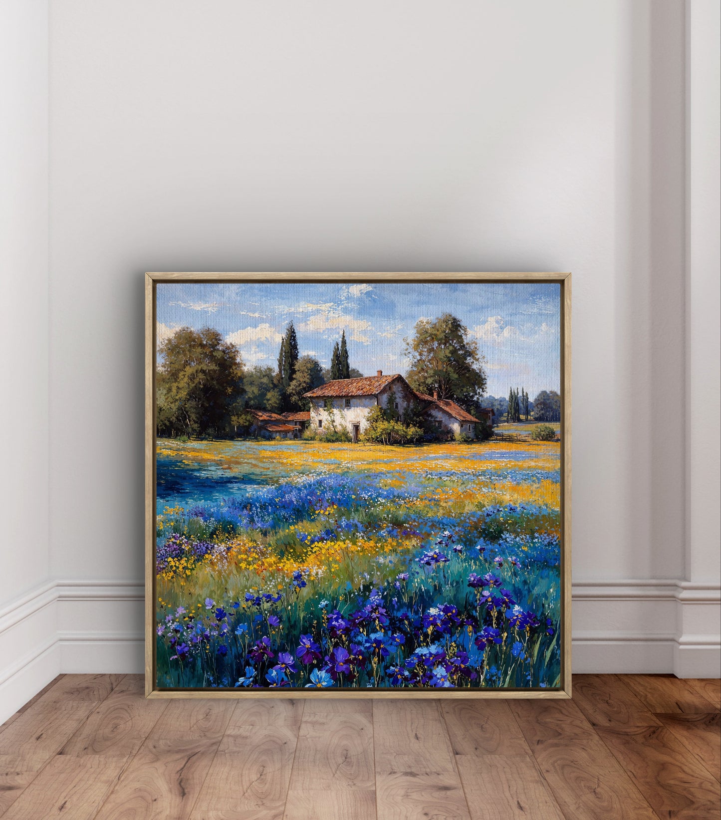 “Countryside Bloom – Fields of Serenity”