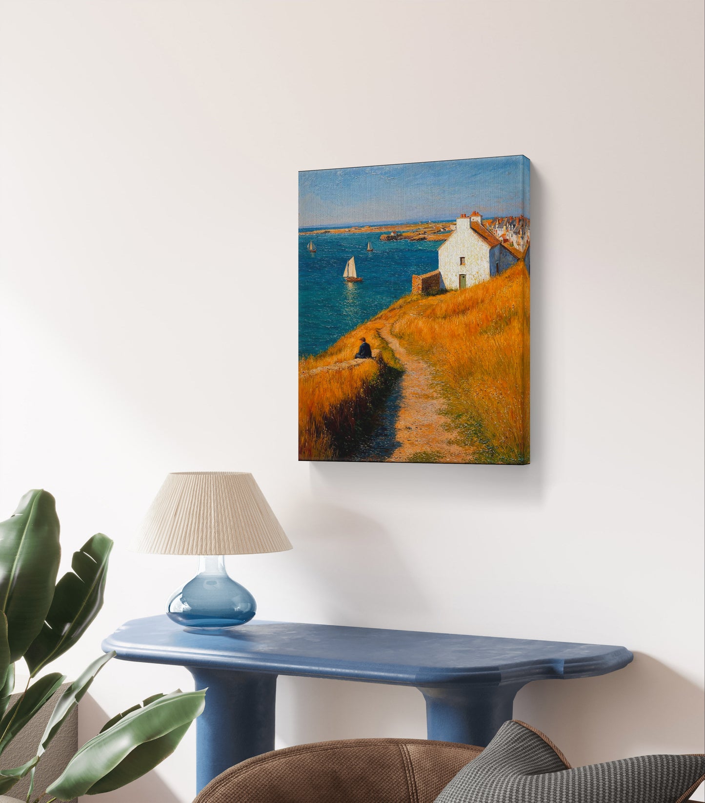 Golden Path to the Sea – Where Calm Meets Freedom