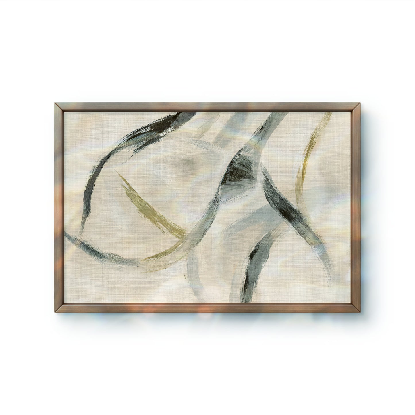 Waves of Serenity – Abstract Neutral Wall Art