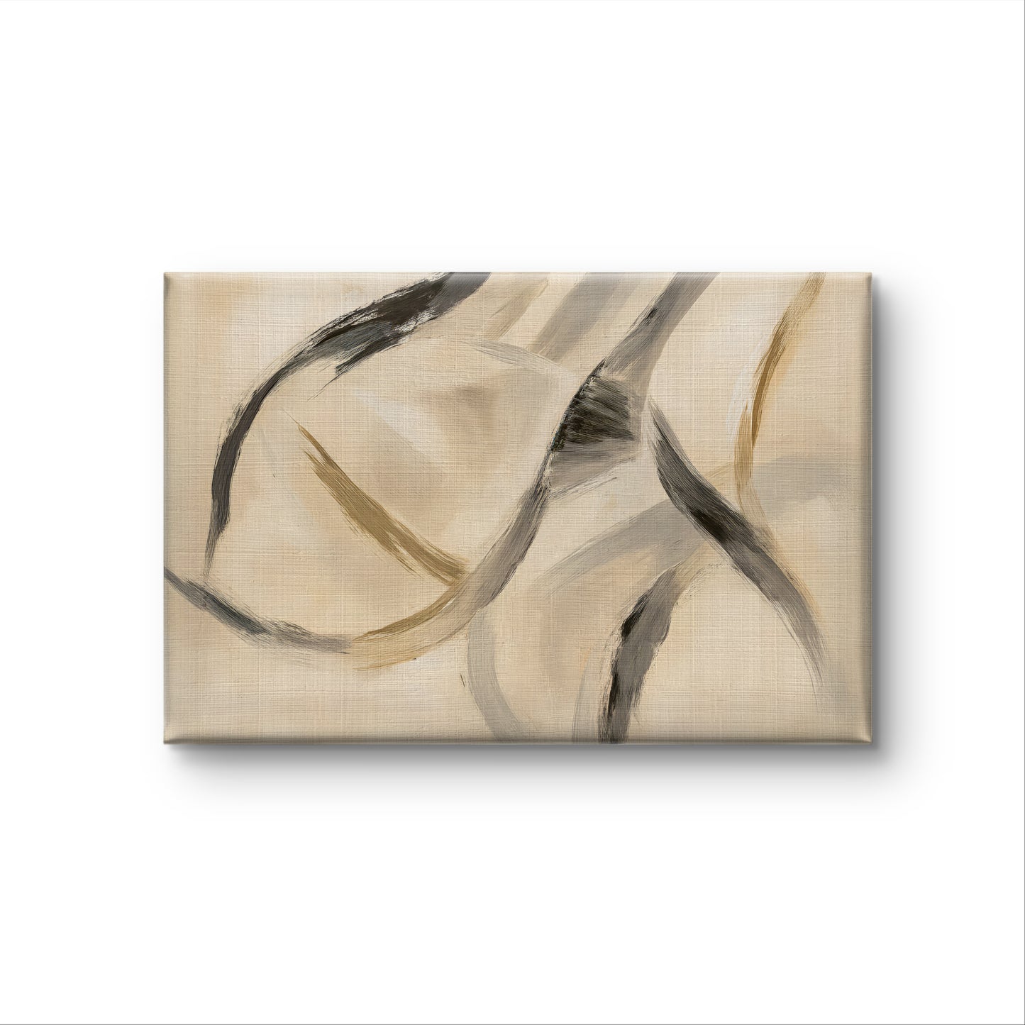 Waves of Serenity – Abstract Neutral Wall Art