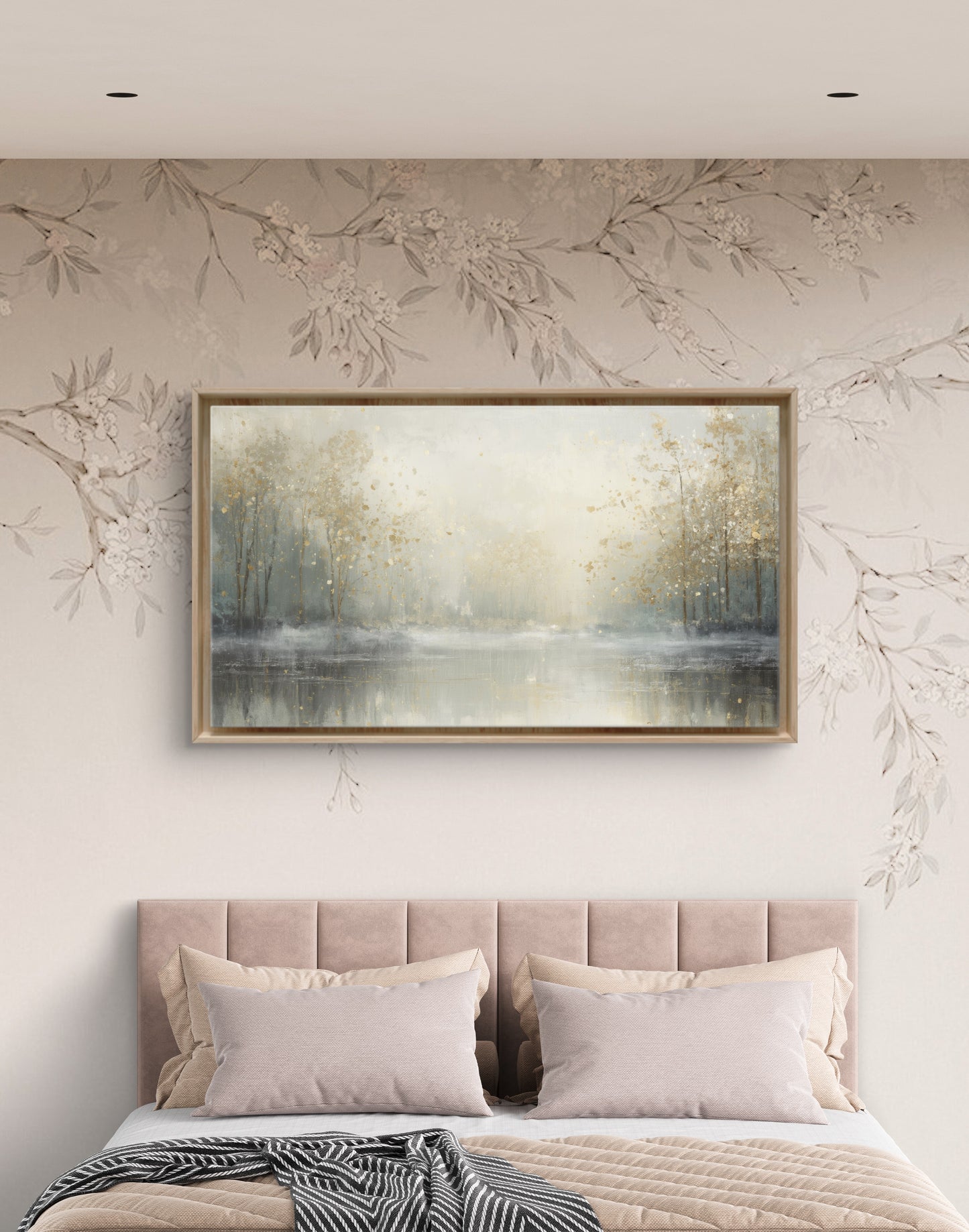 The Pause — Serene Abstract Landscape Wall Art