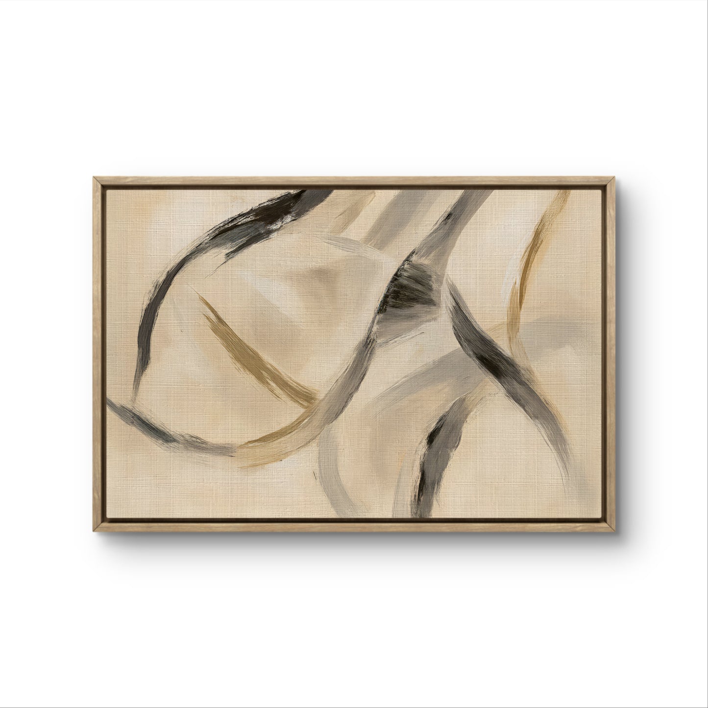 Waves of Serenity – Abstract Neutral Wall Art