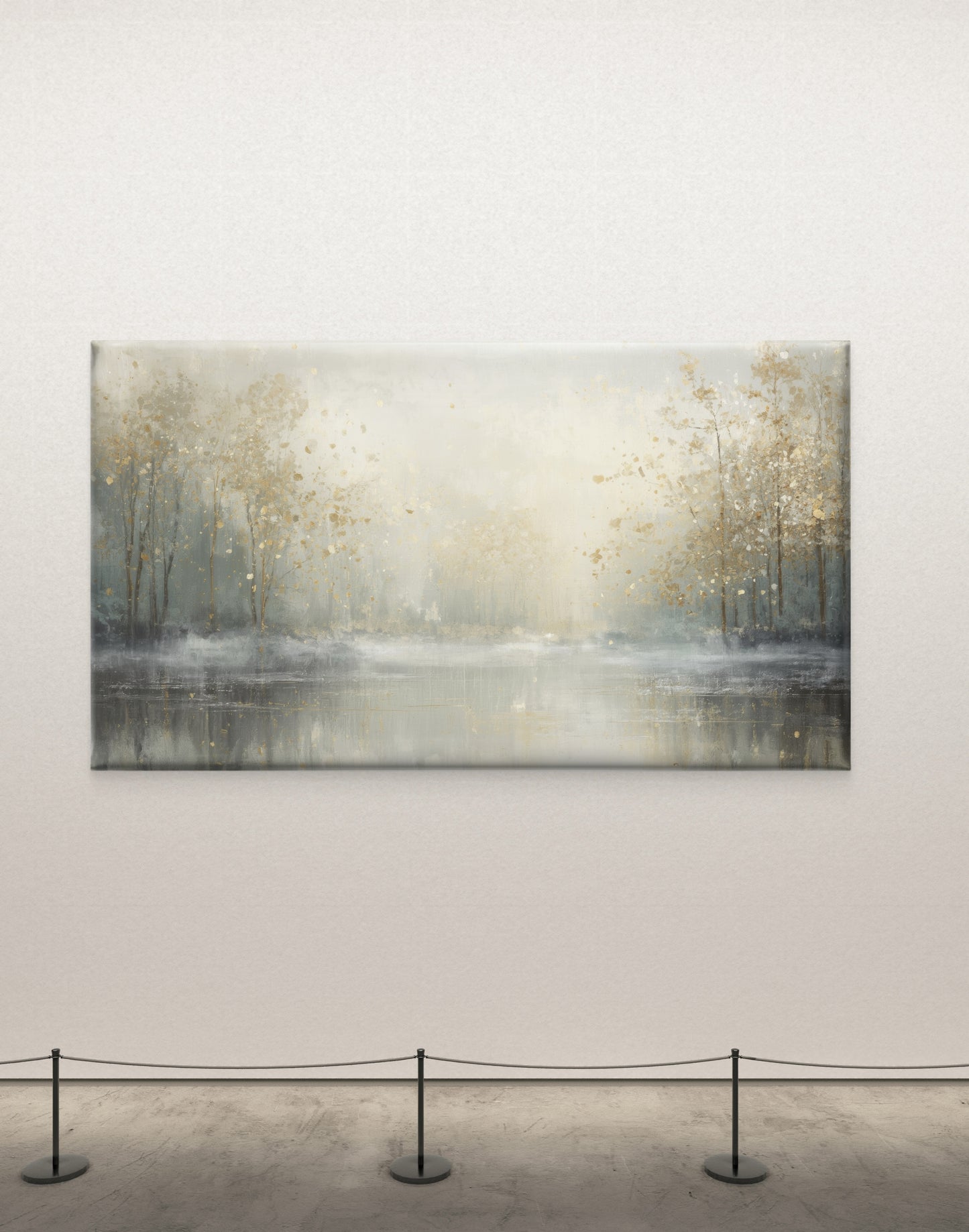 The Pause — Serene Abstract Landscape Wall Art
