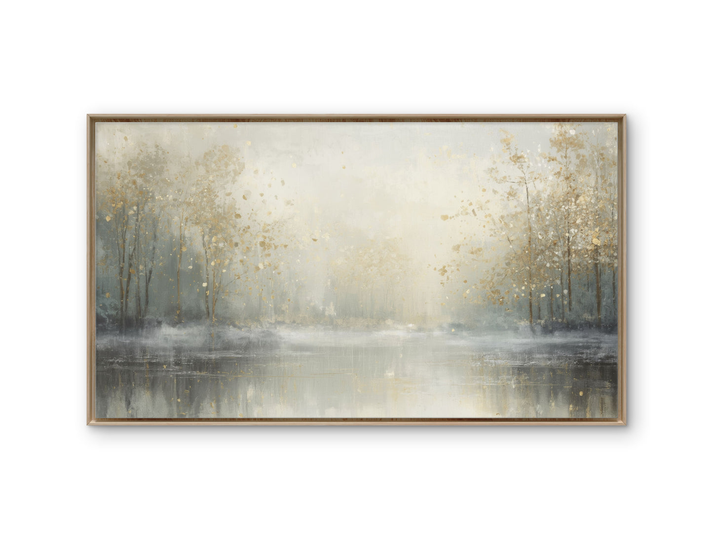 The Pause — Serene Abstract Landscape Wall Art