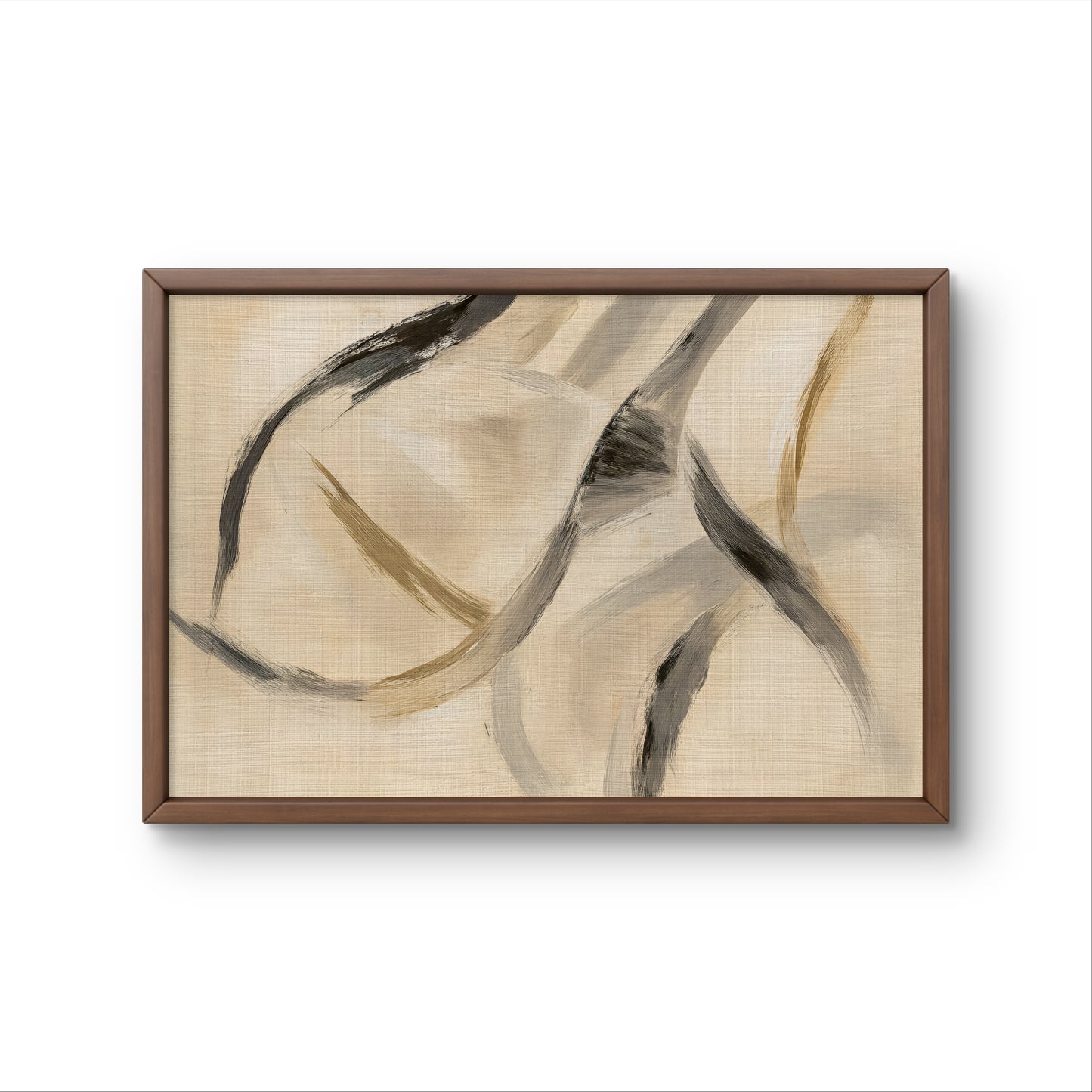 Waves of Serenity – Abstract Neutral Wall Art