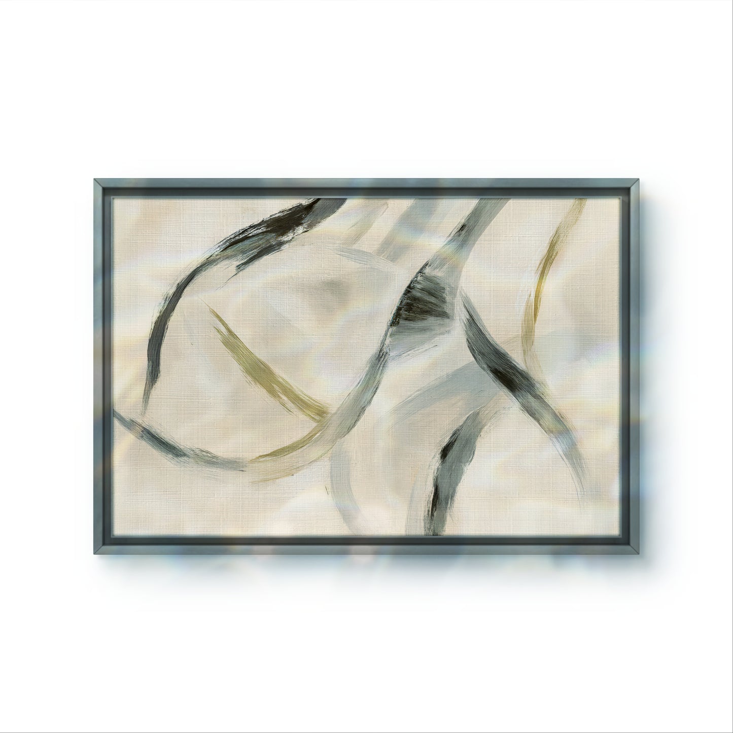 Waves of Serenity – Abstract Neutral Wall Art