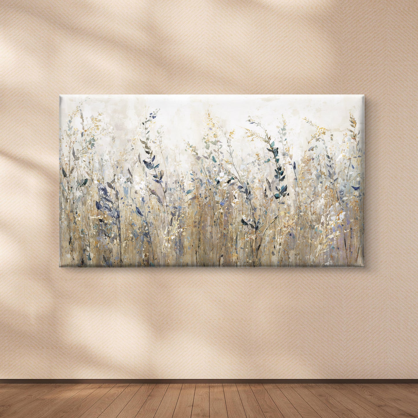 Stillness of the Meadow – Abstract Neutral Wall Art