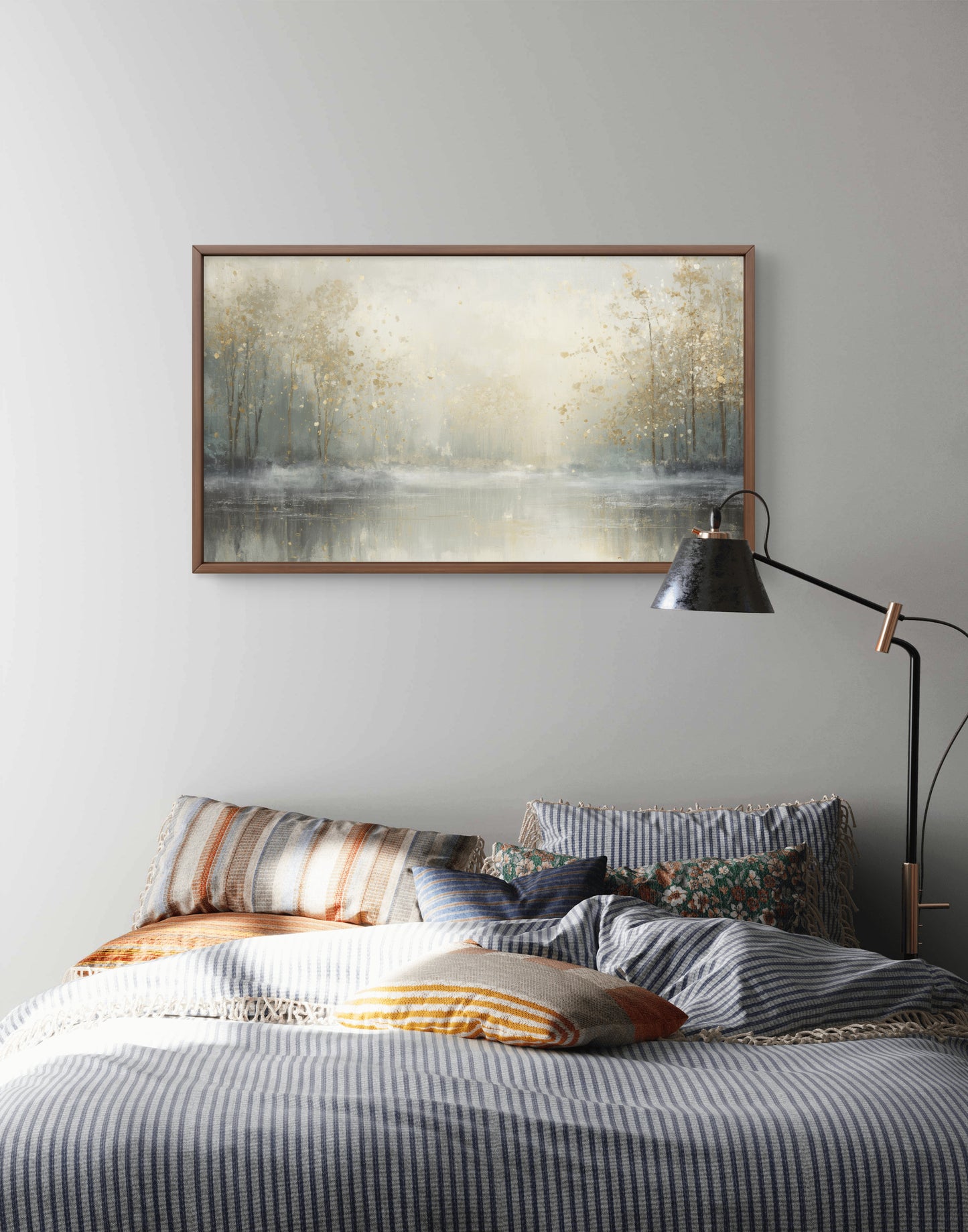 The Pause — Serene Abstract Landscape Wall Art