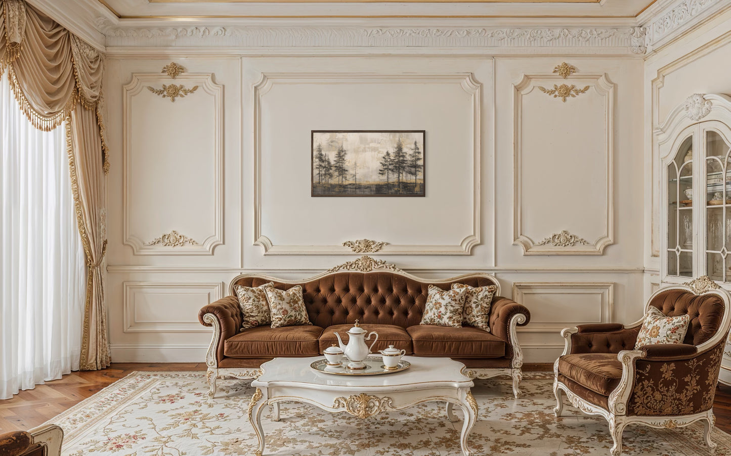 Silent Pines Wall Art