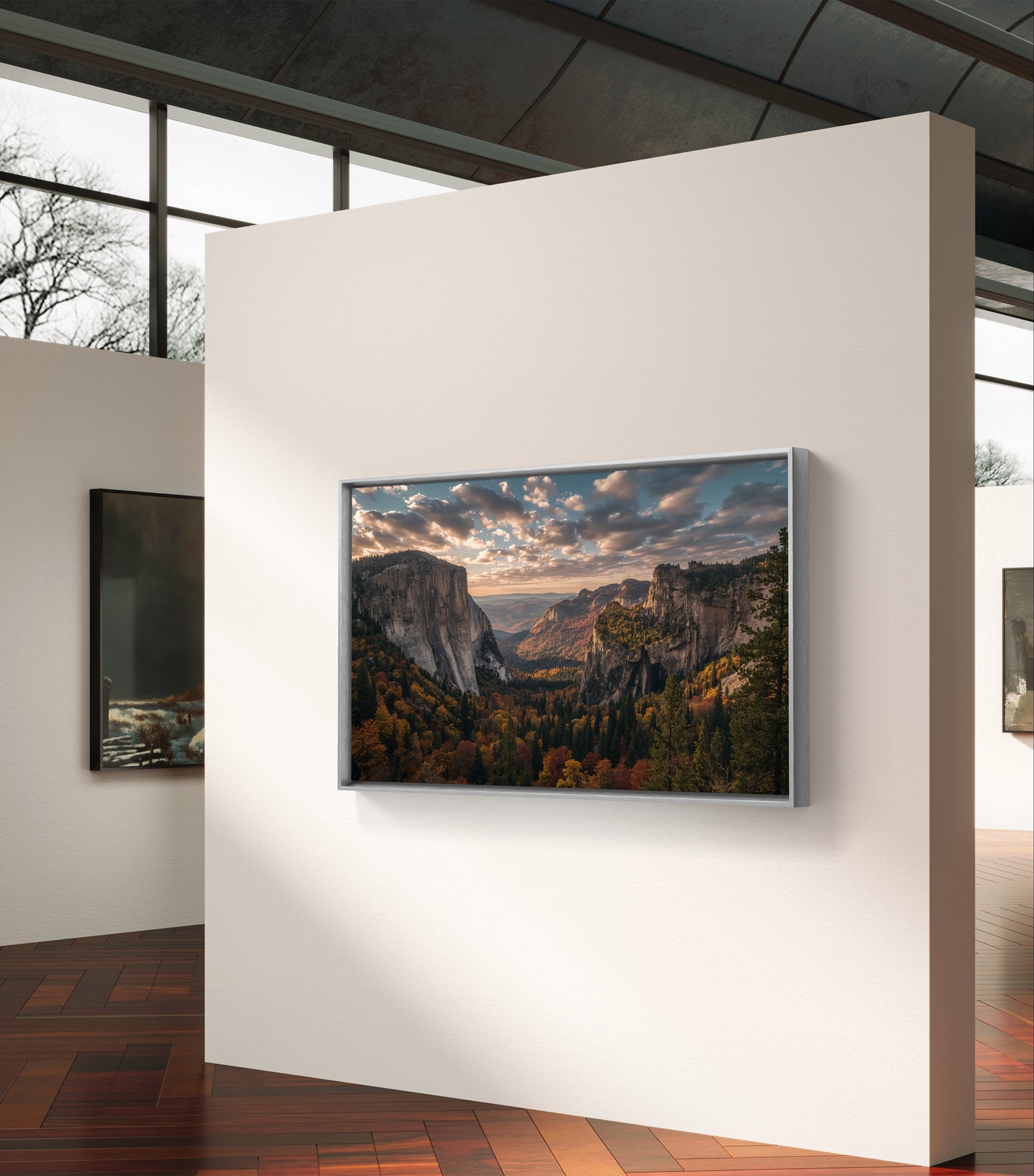 Valley of Gold — Autumn Mountain Panorama Wall Art