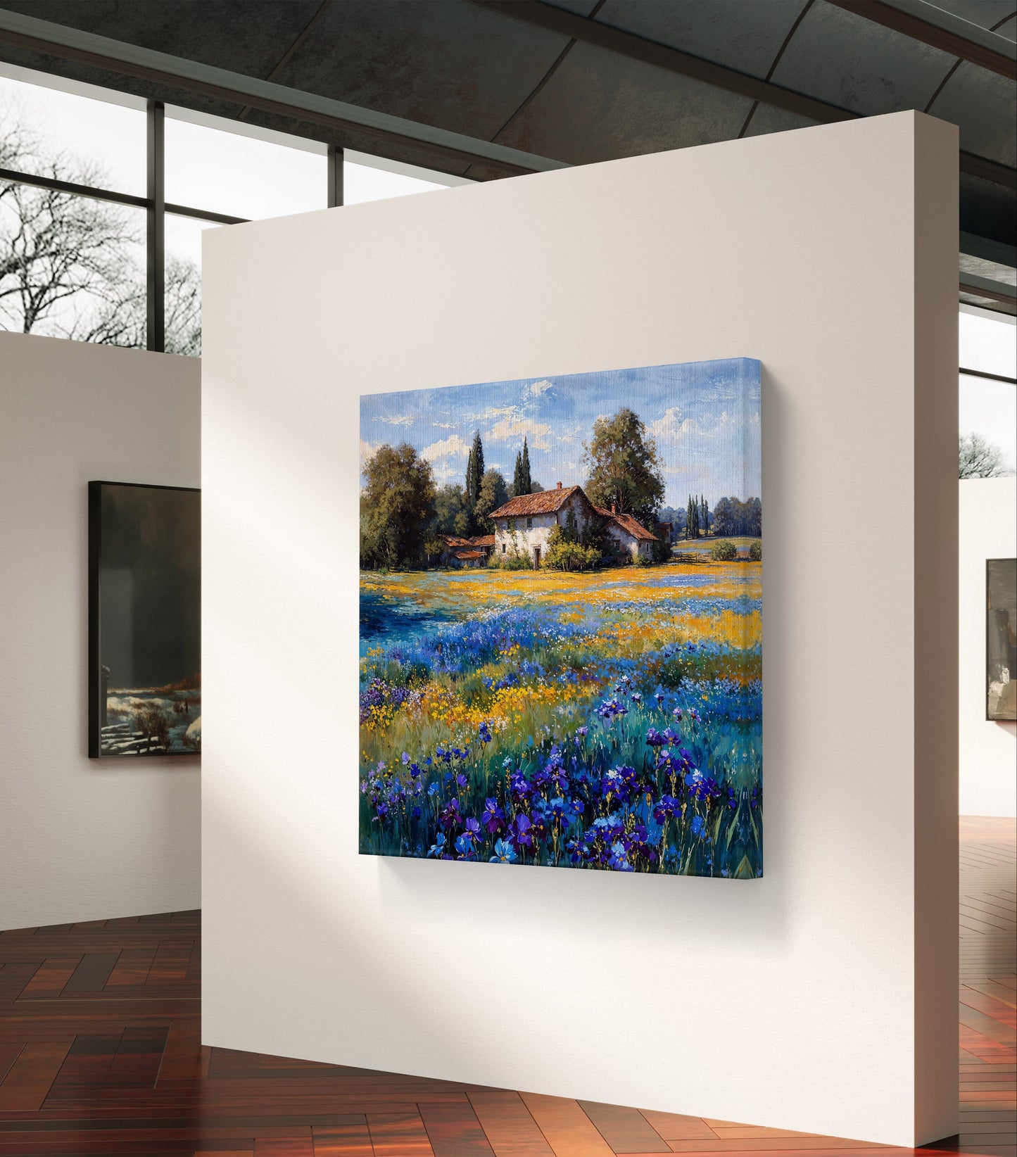 “Countryside Bloom – Fields of Serenity”
