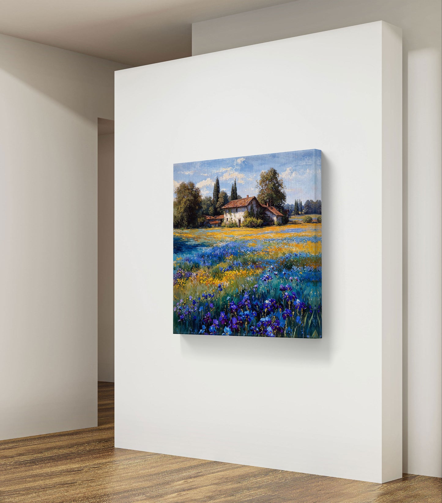 “Countryside Bloom – Fields of Serenity”