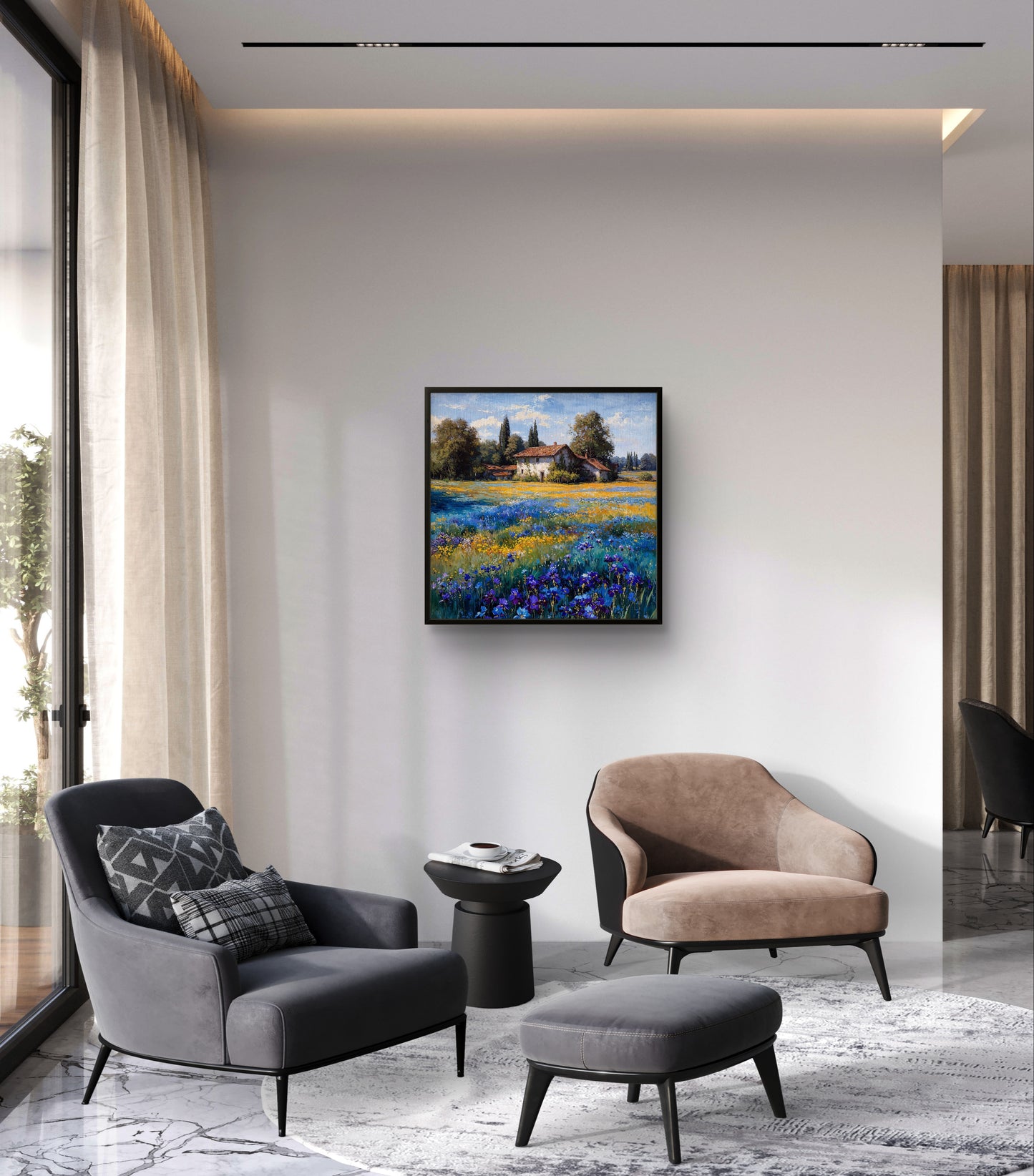 “Countryside Bloom – Fields of Serenity”