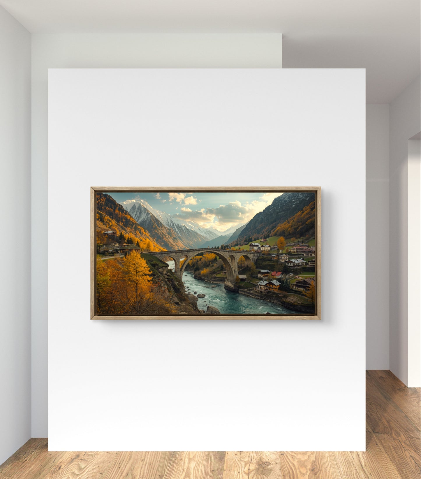 Golden Bridge of Silence – Path Through the Mountains