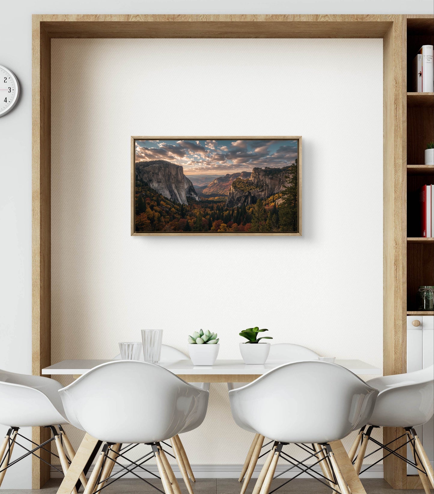 Valley of Gold — Autumn Mountain Panorama Wall Art