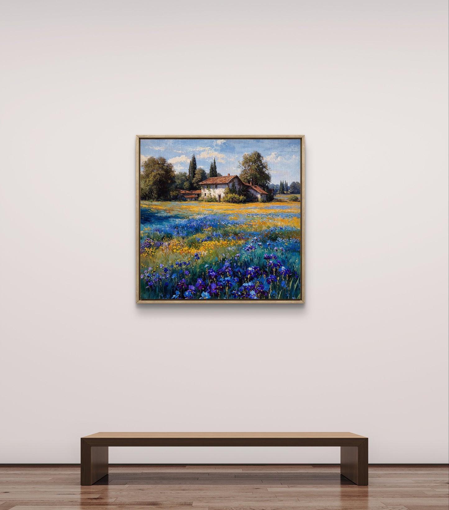 “Countryside Bloom – Fields of Serenity”
