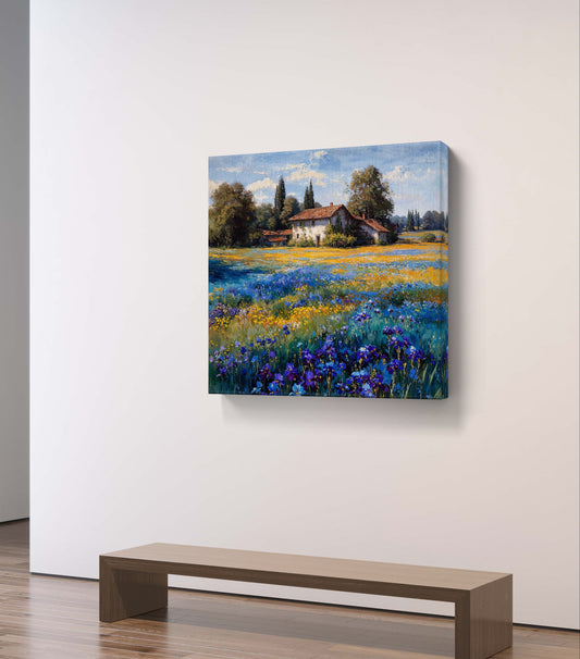 “Countryside Bloom – Fields of Serenity”